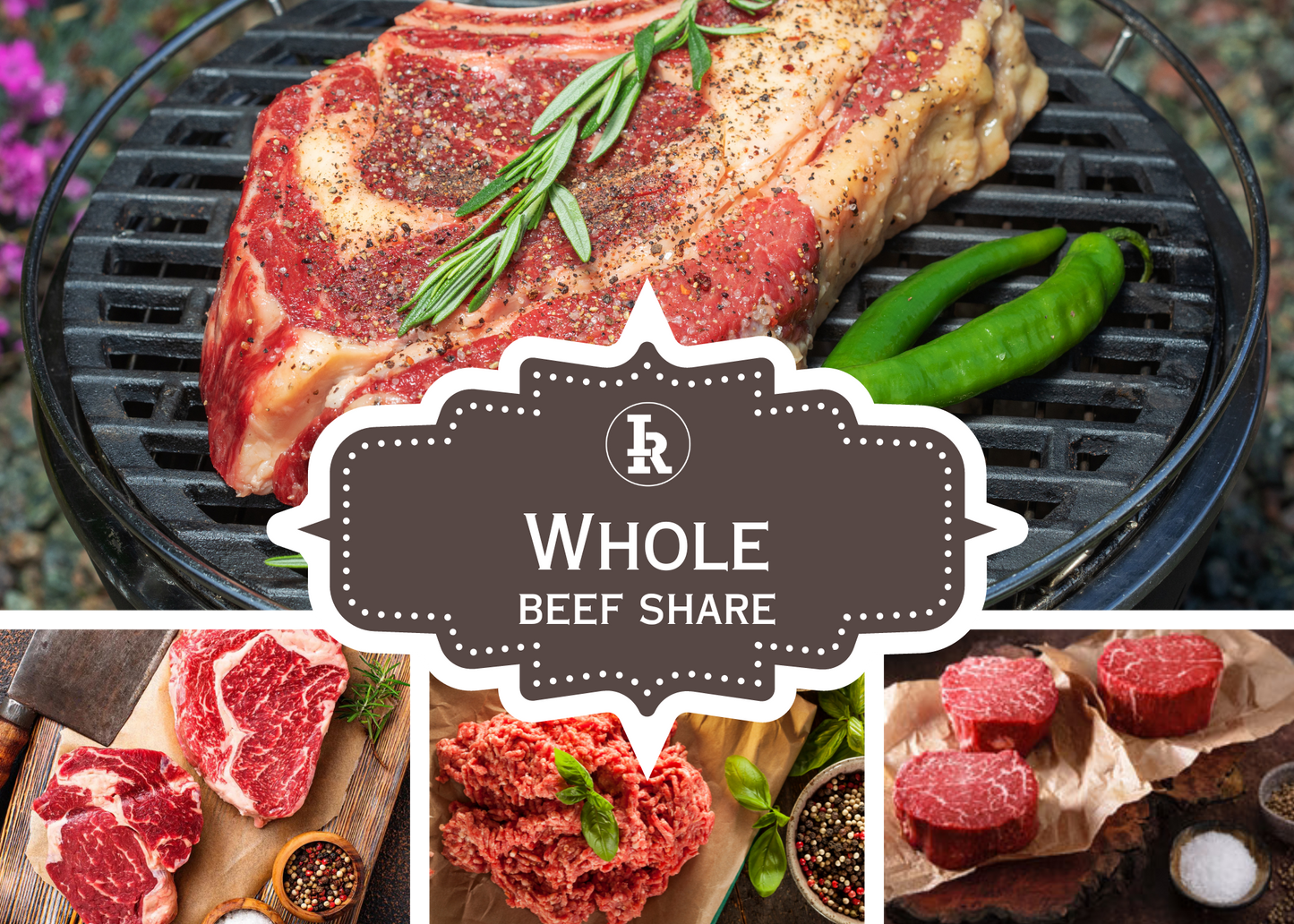 *DEPOSIT* Whole Beef Share - Fulfillment Date 12/2026