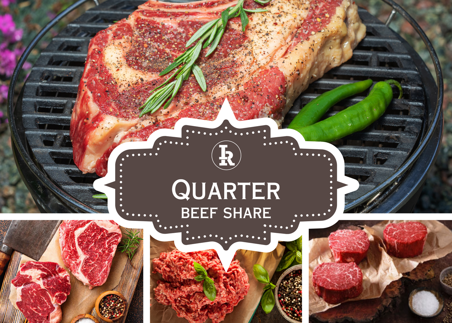 *DEPOSIT* 1/4th Beef Share - Fulfillment Date 12/2026